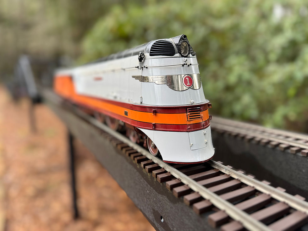 Thumbnail: G Scale 1:32 Brass Milwaukee Hiawatha 4-4-2