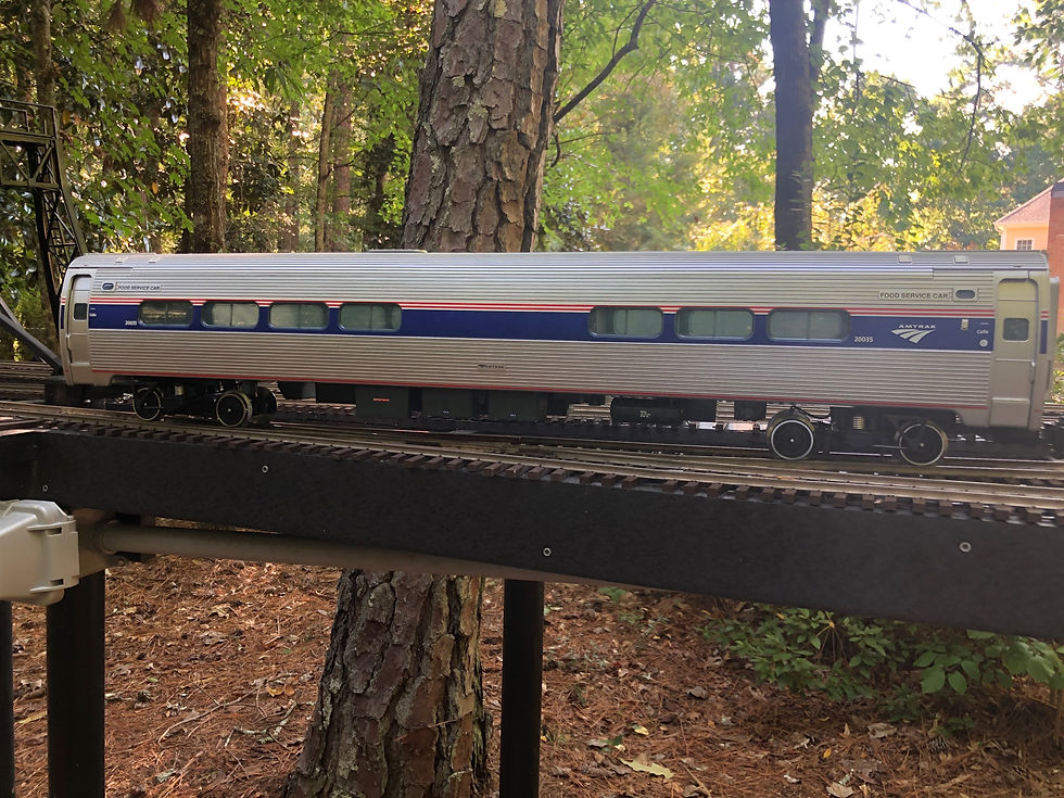 Thumbnail: copy of Set of 3 LGB Amtrak Amfleet cars