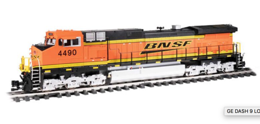 Bachmann Dash 9 BNSF #4490
