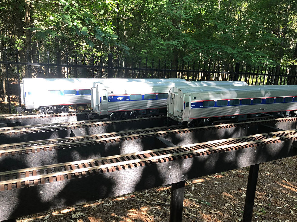 Thumbnail: copy of Set of 3 LGB Amtrak Amfleet cars