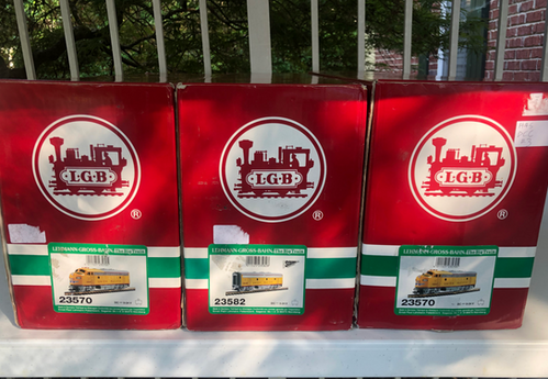 LGB UP F7 ABA set digital sound near mint | www.RAILCLAMP.com