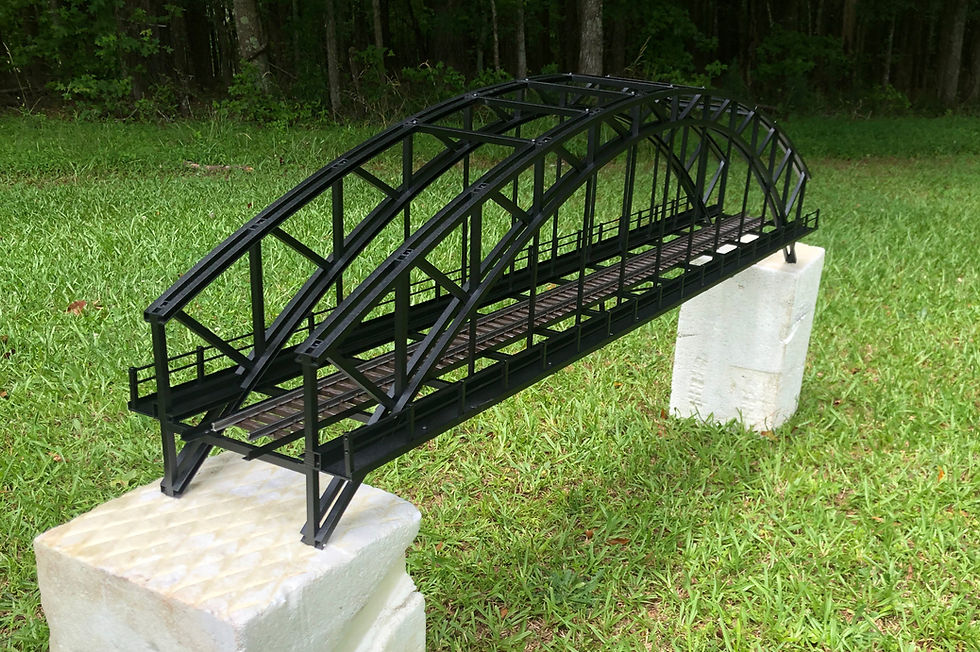 Thumbnail: Single Track - 72" Double Through Arch Bridge