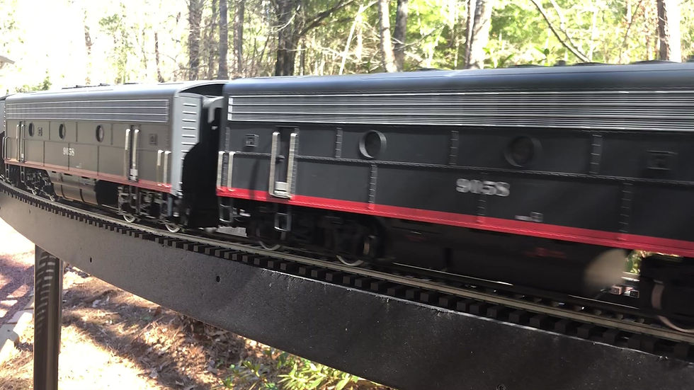 Thumbnail: LGB F7 ABBBA SET SOUTHERN PACIFIC Black widow