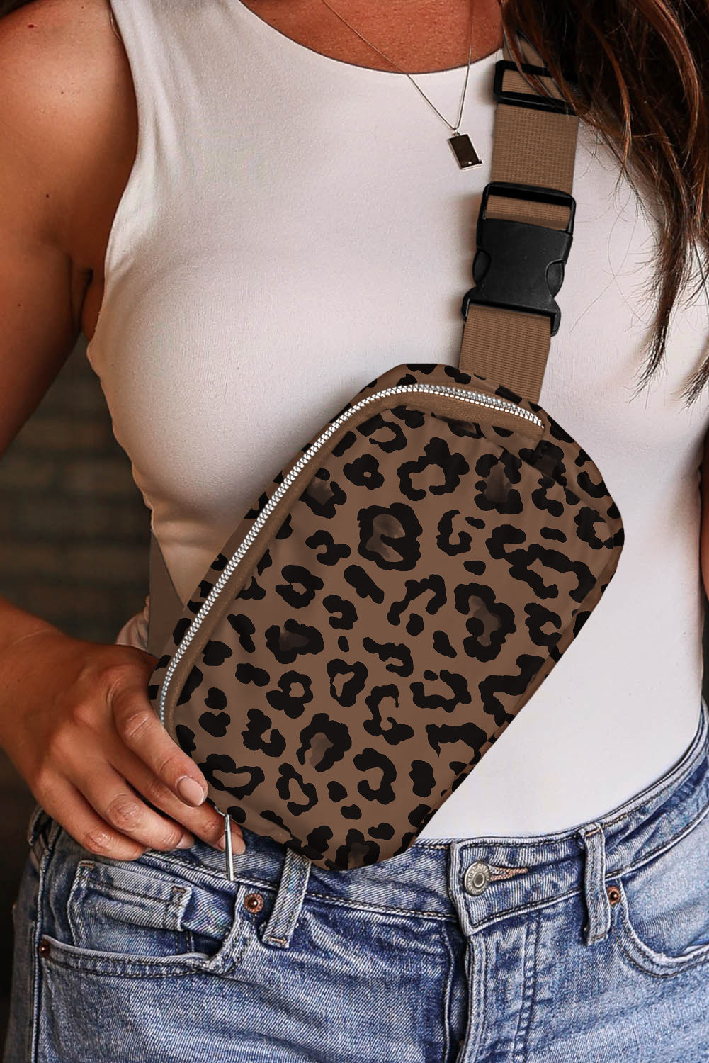 Leopard Cross Body Bag