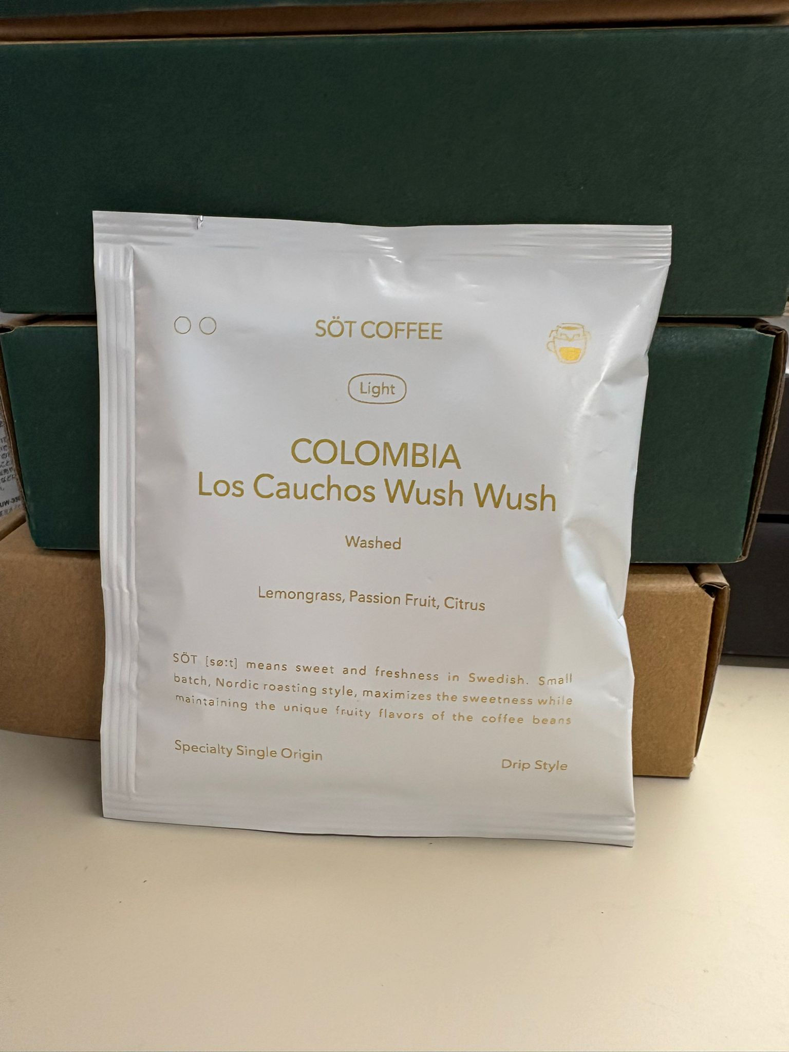 SOT Coffee 哥倫比亞 洛斯考喬斯 水洗 掛耳