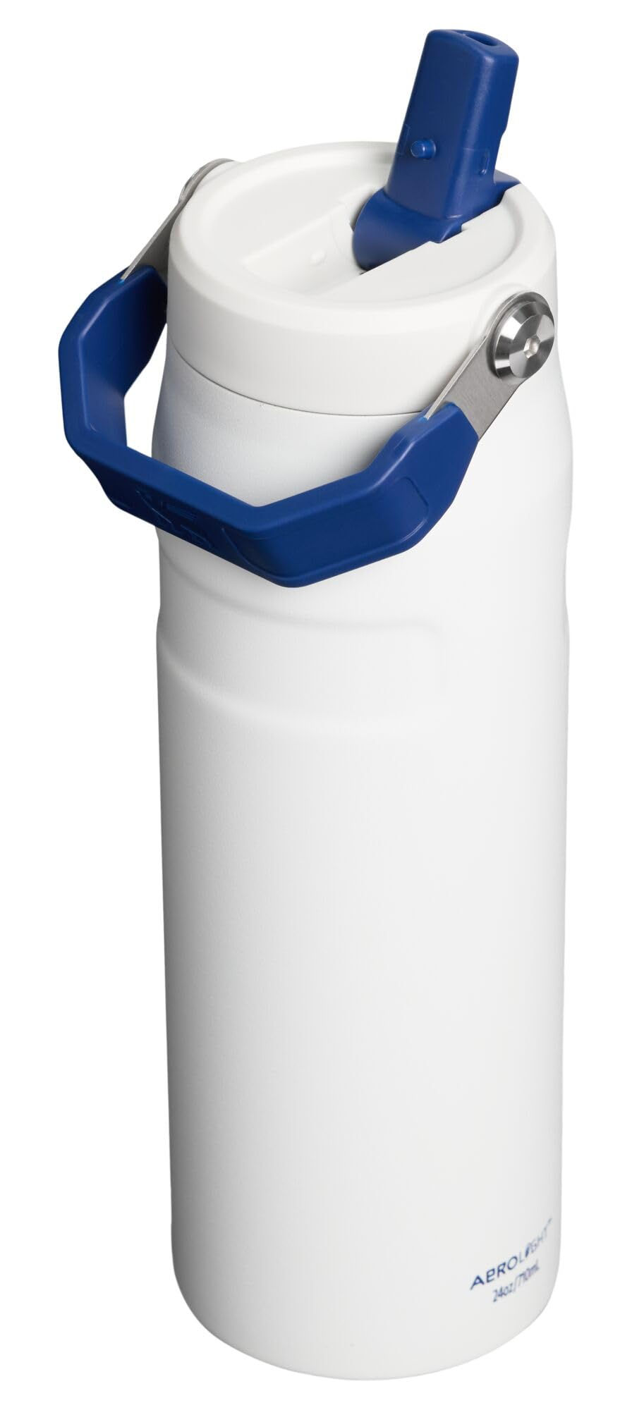 Thumbnail: Stanley | IceFlow Flip Straw 2.0 Lightweight Insulated Water Bottle 24oz | Team White Dark Blue