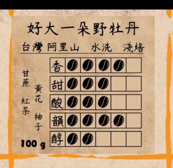 台灣阿里山咖啡豆