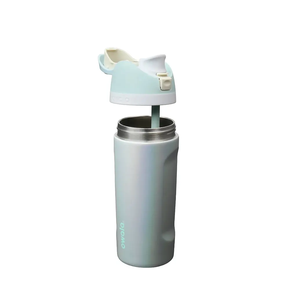 縮圖：Owala Kids FreeSip 16oz Pearlfection｜珍珠幻彩不鏽鋼保溫水瓶