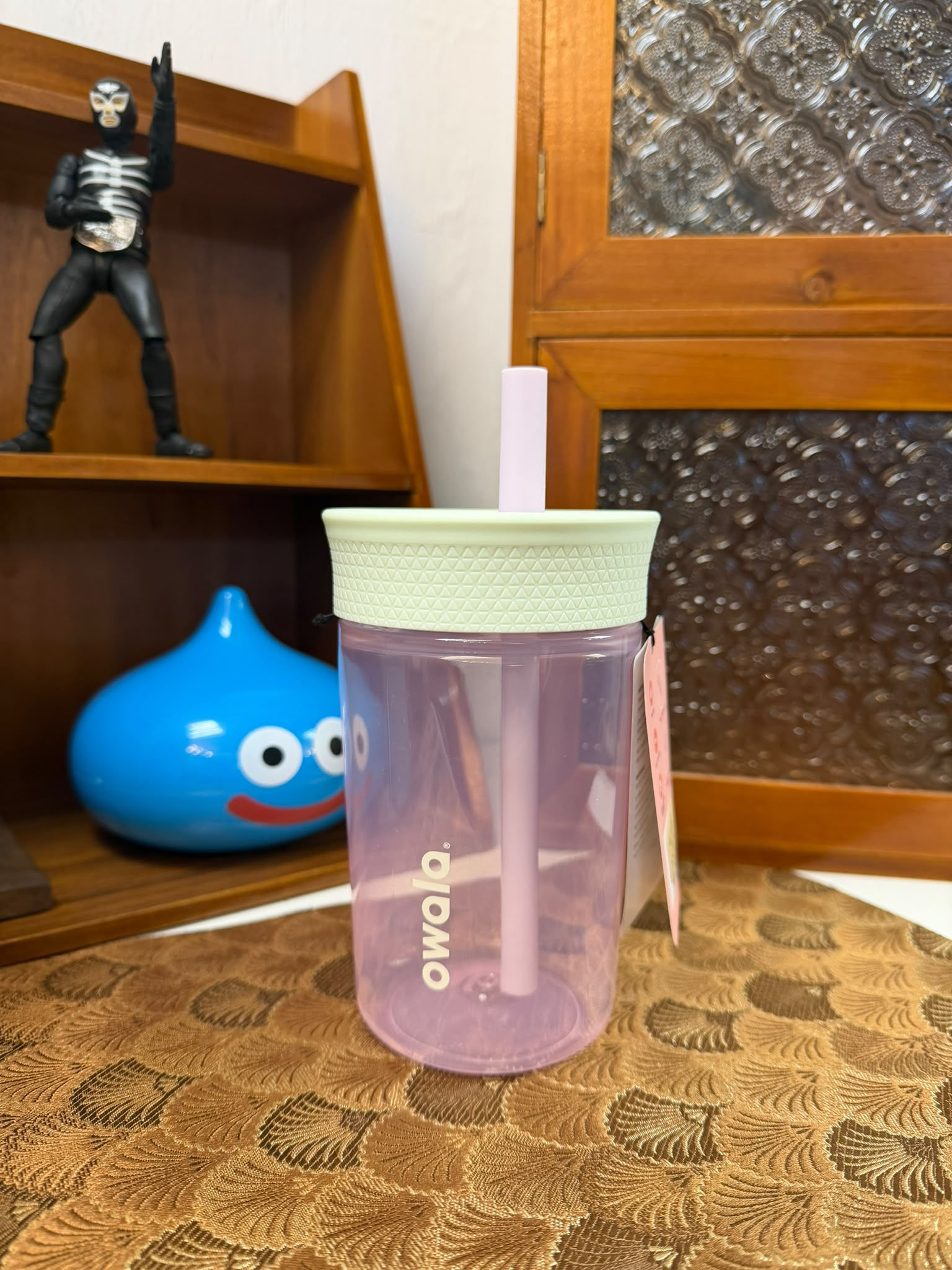 【美國特別款】Owala Kids' Tumbler 15oz 兒童水樽|Unicorn 獨角獸淡紫色