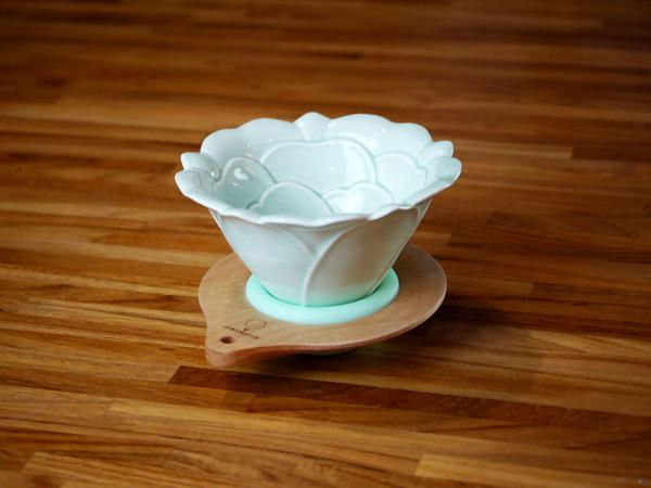 縮圖：【台灣品牌】Inovmaker  HUA Rose Dripper V01 玫瑰濾杯 翡翠色 現貨