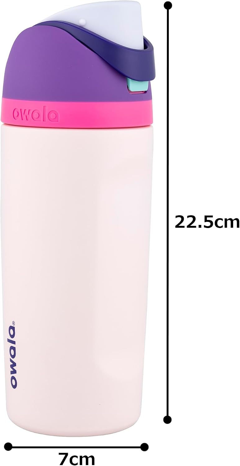 Thumbnail: Owala FreeSip 16oz 不鏽鋼保溫水樽｜Bunny Business 雙口飲水瓶 473ml