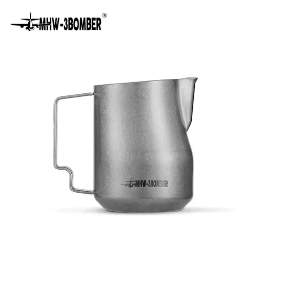 MHW-3Bomber   轟炸機 渦輪拉花缸-450ml -銀斑
