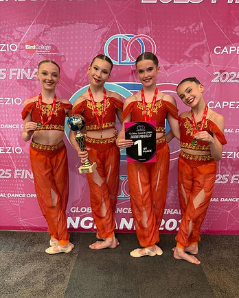 GLOBAL DANCE OPEN DAY 2 Congratulations to pupils and teachers for today’s fabulous result