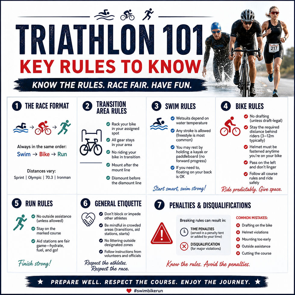 Triathlon 101: The Basic Rules Every Athlete Should Know