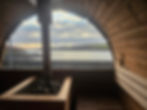 Scenic coastal sauna at Myhaven Oysterhaven, Kinsale