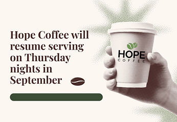 hope coffee cup