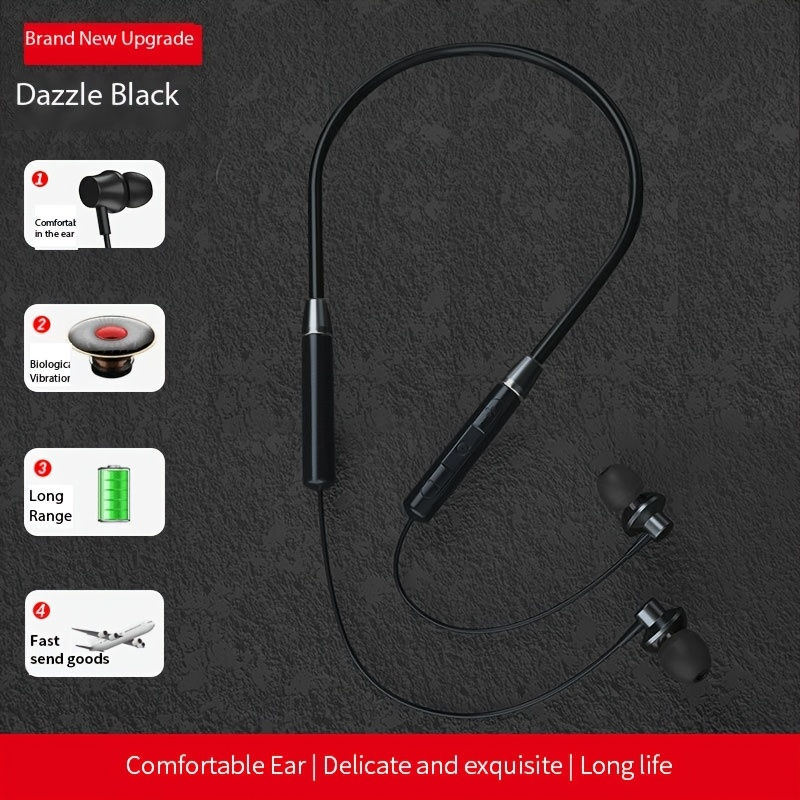 Thumbnail:  Wireless Headphones  HE05 Neckband Wireless Headphones Hi-Fi Stereo Sound Sport
