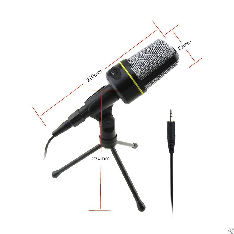 Thumbnail: SF-920 Condenser Microphone Studio Recording Mic & Tripod Stand For Youtube MSN