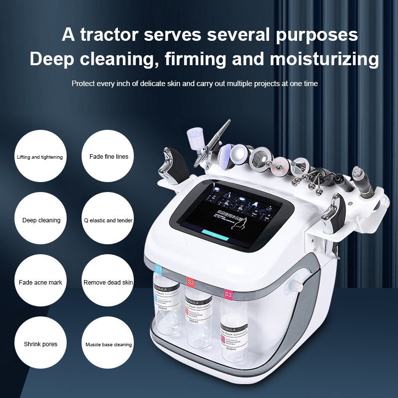 Thumbnail: The New 10 In 1 Aqua Peeling Lift Skin Bubble Moisturizer Oxygen Machine Skin Ca