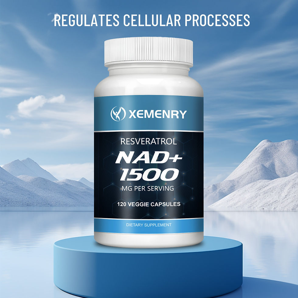 Thumbnail: NAD + Resveratrol - Anti-aging, Helps Boost Energy, Promotes Cell and Skin Healt