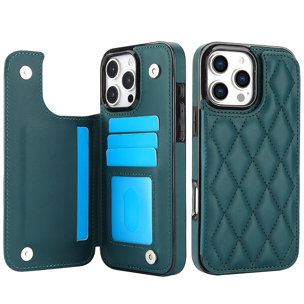 Thumbnail: Card Slot Flip Leather Case For iPhone 16 Pro Max 15 14 13 12 11 SE 3 2 XS XR 8 