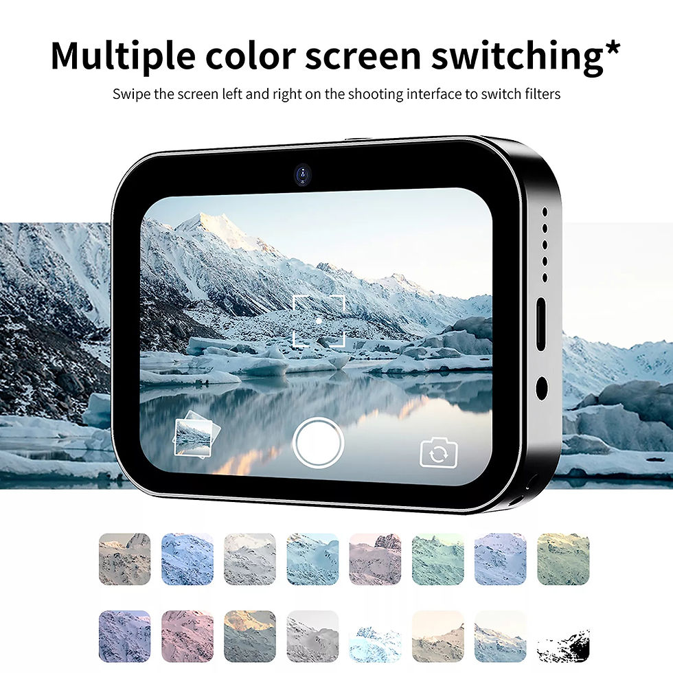 Thumbnail: 64GB D6 Digital Camera 4K HD Camera Recorder Music Player Touch Control Screen V