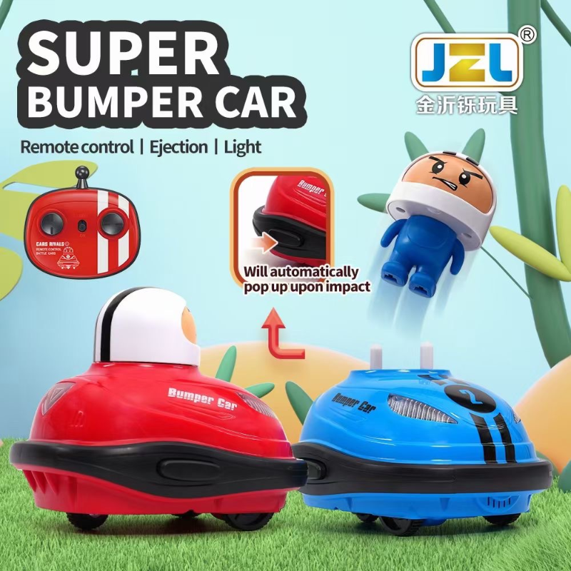 Thumbnail: RC Toy 2.4G Super Battle Bumper Car Pop-up Doll Crash Bounce Ejection Light Chil