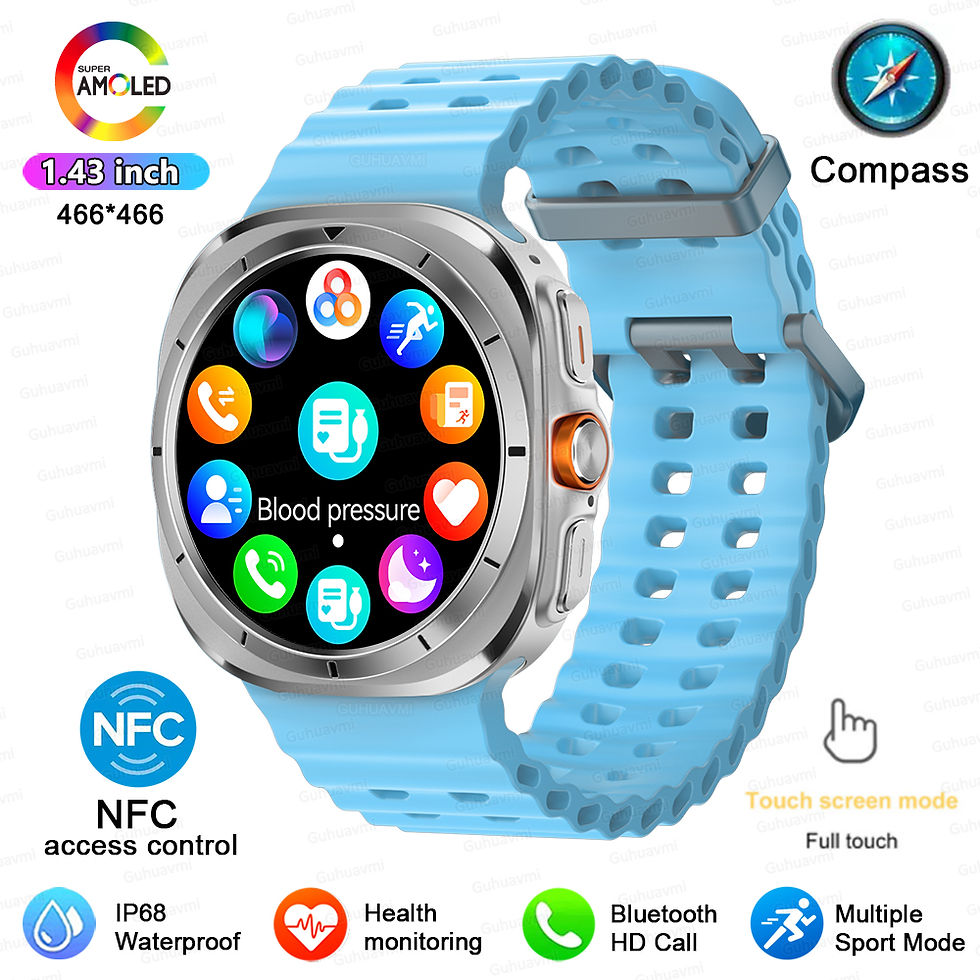Thumbnail:  Galaxy Watch 7 Ultra GPS Trackr NFC Smart Watch Men Custom Dial 460*460 AMOLED 