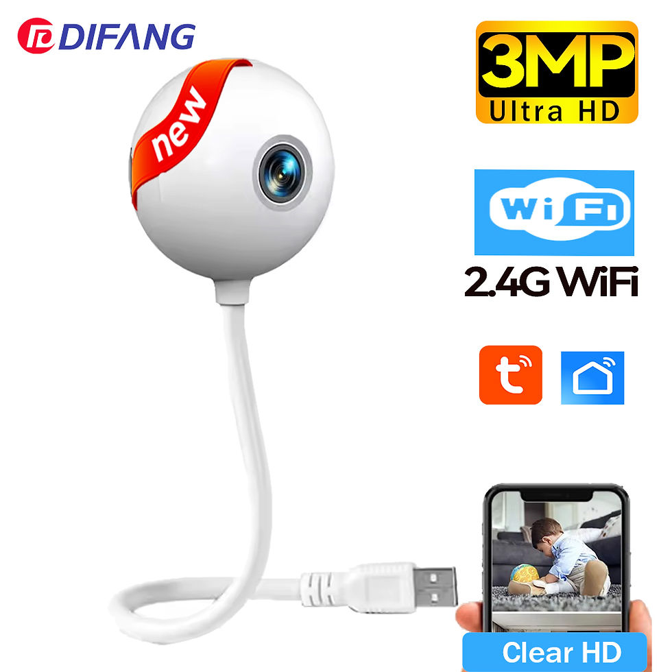 Tuya WiFi Camera Smart Home Baby Monitor Auto Tracking CCTV Two-Way Audio Video