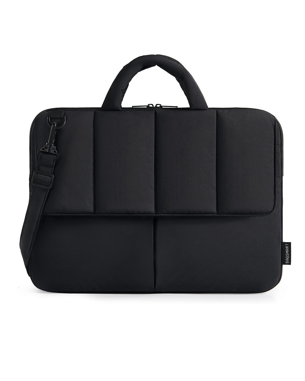 Thumbnail: BAGSMART 15.6 Inch Laptop bag for MacBook Air/Pro Shockproof Water Resistant Not