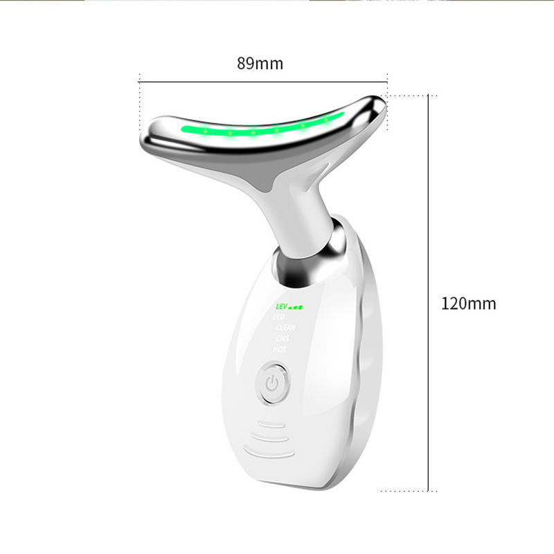 Thumbnail: EMS Microcurrent Chin Lifting Face Neck Beauty Device LED Photon Firming Rejuven