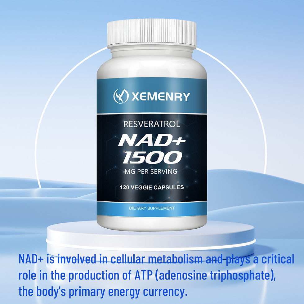 Thumbnail: NAD + Resveratrol - Anti-aging, Helps Boost Energy, Promotes Cell and Skin Healt