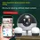 Thumbnail: 2MP IP Camera 5G WiFi Smart Home Indoor Wireless IP Surveillance Camera CCTV Cam