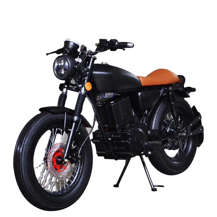 High Speed 2000W Retro Electric Motorcycle for Adults CKD in India