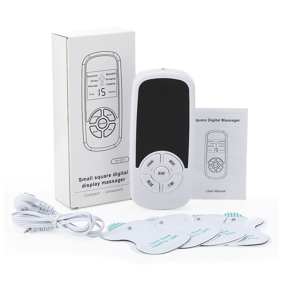 Thumbnail: EMS Pulse Electric Muscle Stimulator Back Neck Body Massager Tens Acupuncture Me