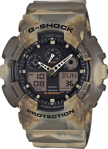 Thumbnail: CASIO G SHOCK GA100MM-5A ORIGINAL