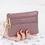 Thumbnail: Fashion Leather Coin Purse Women Small Wallet Change Purses Mini Zipper Money Ba