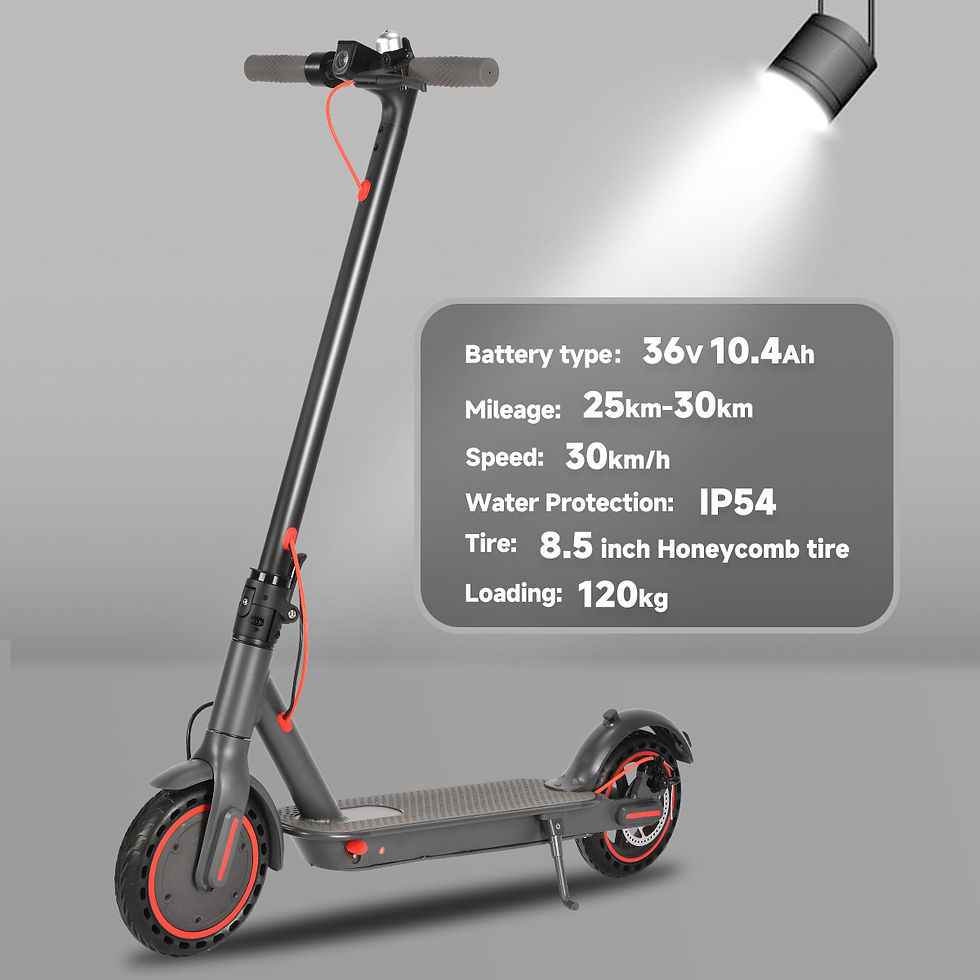 Thumbnail: SUNNIGOO N7PRO Electric Scooter Adults 36V 10.4Ah Escooter Long Range 19 Miles L