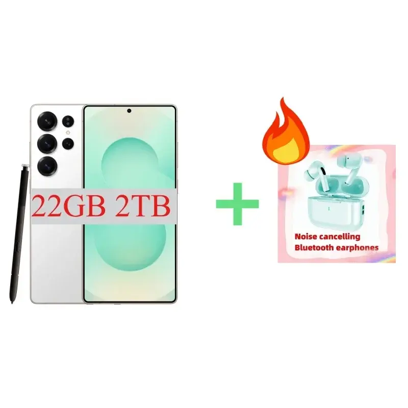 Thumbnail: Smartphone S25 Ultra Galaxy Mobile Phones 7.3HD Original  5G Dual SIM