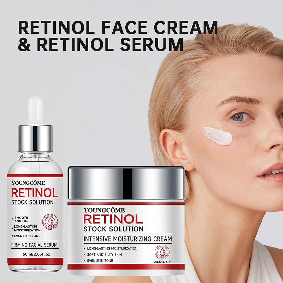 Thumbnail: Retinol face cream and essence, Anti-aging Whitening Moisturizing,Smooth Brighte