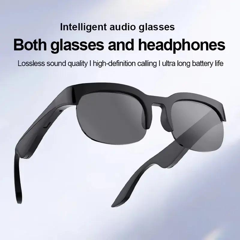 Thumbnail:  AI Smart Glasses AI Translation HD Calling AI Chat Music  Smart Sunglasses