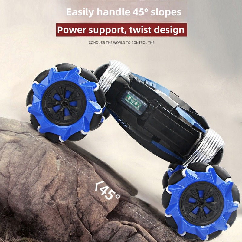 Thumbnail: Stunt Car Gesture Sensing Stunt Twist Remote Control Car Toy Car Off-road Vehicl