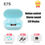 Thumbnail: TWS E7S Fone Bluetooth Earphones Wireless Bluetooth Headset Noise Cancelling Hea