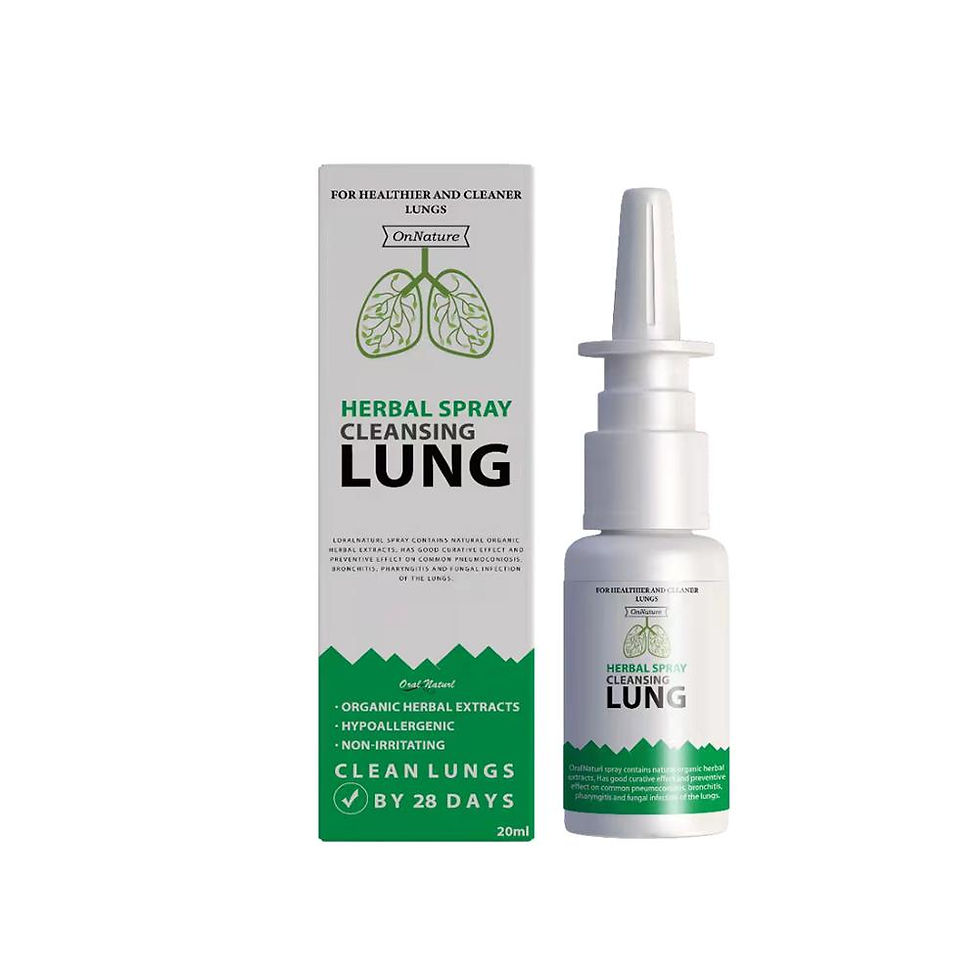 1pc Herbal Lung Cleansing Restorative Nasal Spray, Clears Nasal Congestion, Lung
