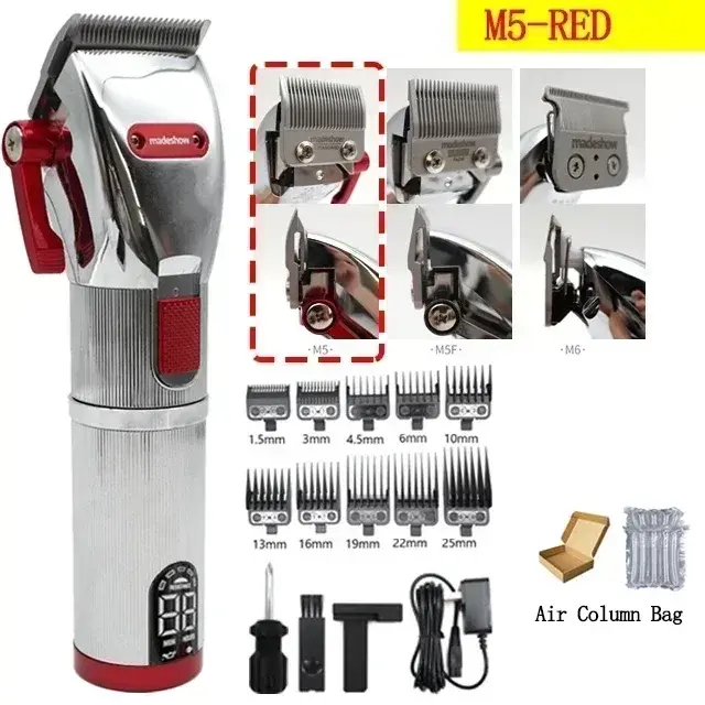 Thumbnail: Madeshow M5 M6 P620 Professional Hair Clippers,Electric Hair Cutters Machine Gro