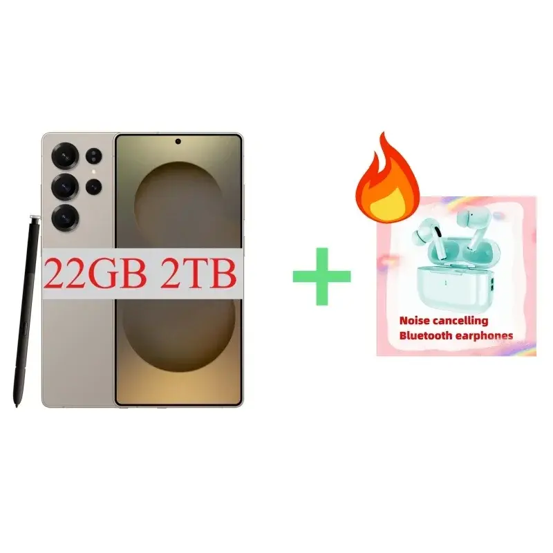Thumbnail: Smartphone S25 Ultra Galaxy Mobile Phones 7.3HD Original  5G Dual SIM
