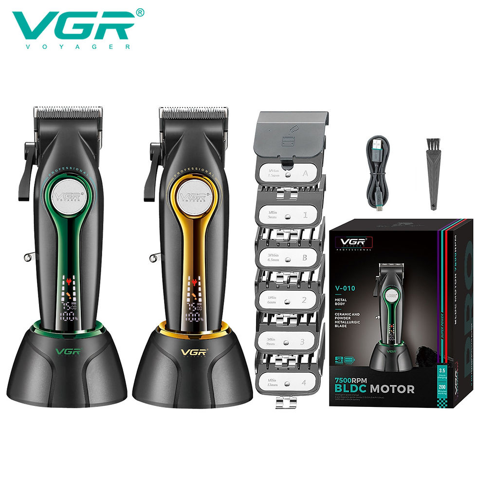 VGR Hair Trimmer Professional Clipper Barber Cordless Hair Cutting Machine Hairc