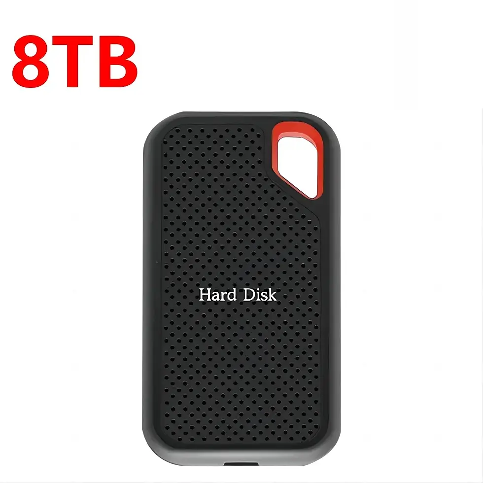 Thumbnail: 1TB High-Speed SSD External Drive USB 3.1 Ultra Slim Hard Disk- Waterproof