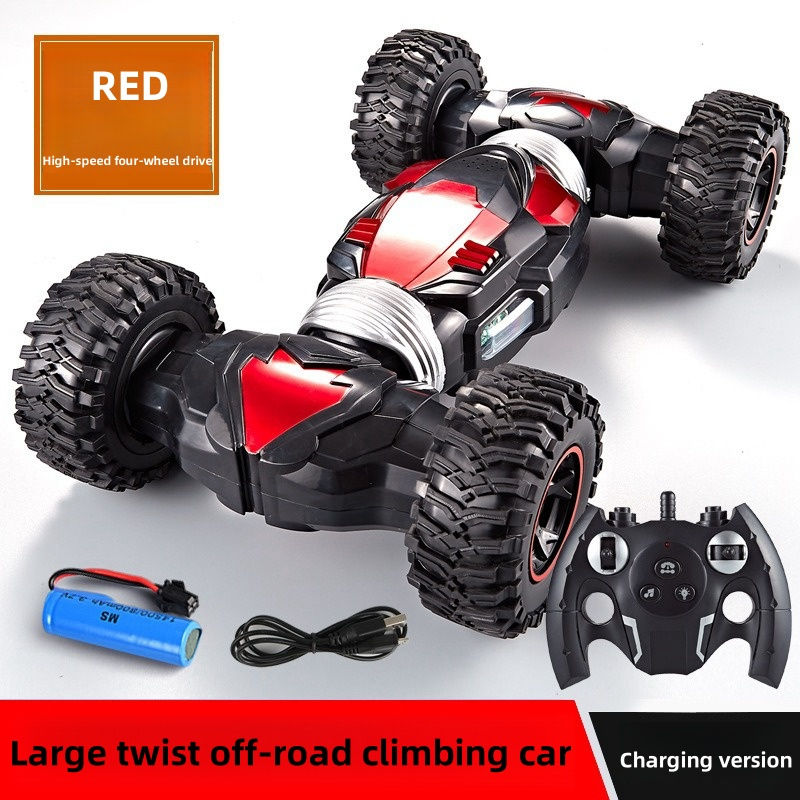 Thumbnail: Stunt Car Gesture Sensing Stunt Twist Remote Control Car Toy Car Off-road Vehicl