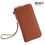 Thumbnail: Women's Wallet Geniune Leather RFID Function Luxury Design Long Zipper Handbags 